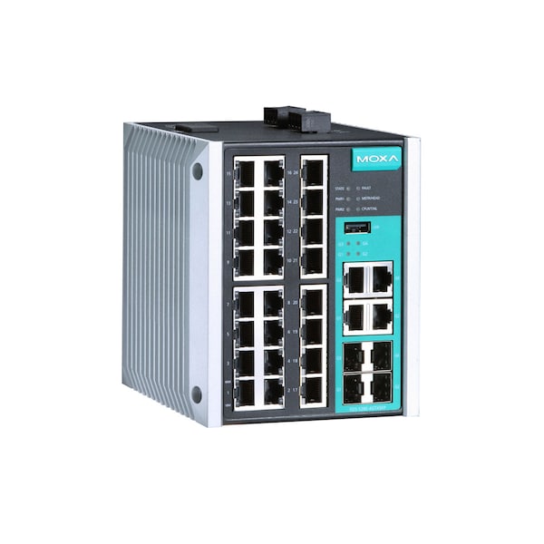 Mgd Gigabit Eth. Swtch W/ 24 10/100Baset(X)Ports, Eds-528E-4Gtxsfp-Hv